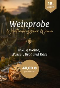 Wine Tasting of Württemberg Wines